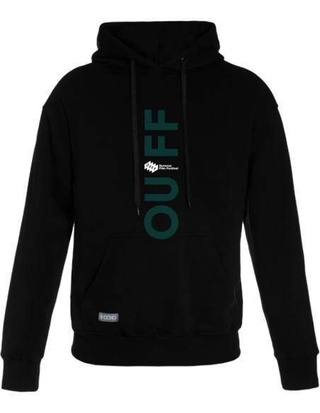 Sudadera oficial OUFF· Logo en verde y blanco