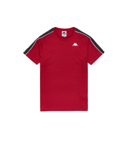 Camiseta roja KAPPA roja manga corta COEN SLIM 222