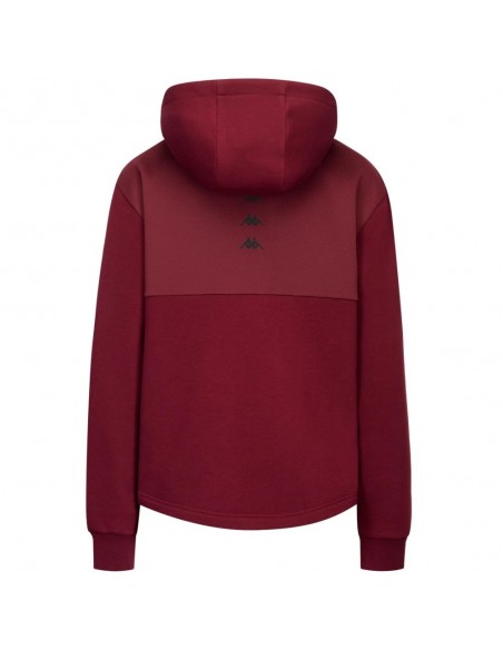 Chaqueta chandal granate KAPPA GRANATE GRITTIN mujer