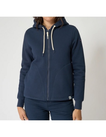 SUDADERA ABIERTA CON FORRO MUJER BATELA