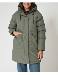 ABRIGO ACOLCHADO IMPERMEABLE MUJER BATELA