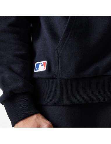 Sudadera negra NEW ERA megra capucha NOS MLB LE...
