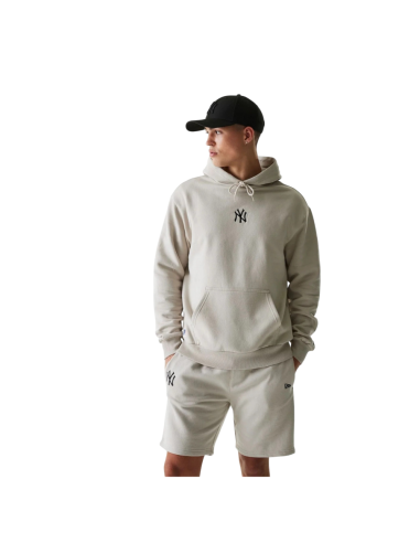 Sudadera beige NEW ERA beige hombre BB NEYYAN