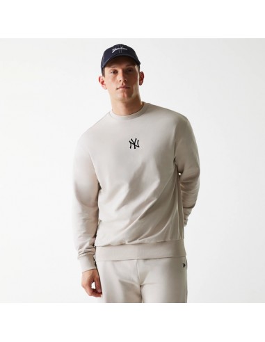Sudadera beige NEW ERA beige sin capucha BB...
