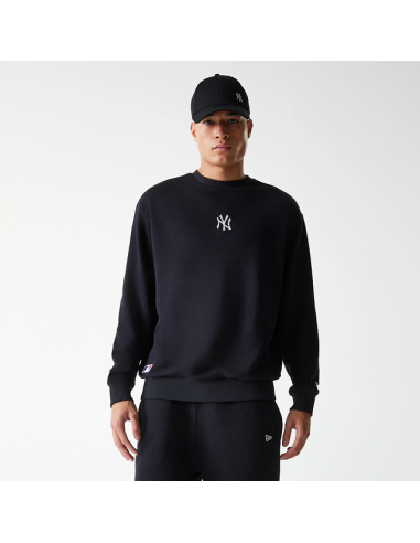 Sudadera negra cuello NEW ERA negra Crewneck...