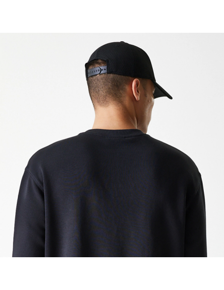 Sudadera negra cuello NEW ERA negra Crewneck Oversized New York Yankees MLB League Essential Midi
