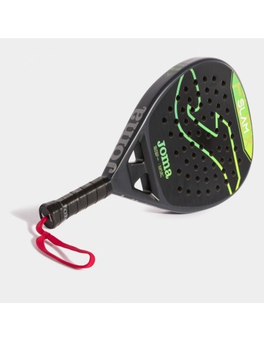Pala Padel JOMA-PALA DE PÁDEL SLAM ANTRACITA VERDE-401186-154