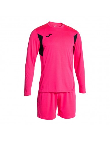 Conjunto portero rosa fluor Joma rosa fluor unisex