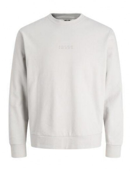 Sudadera JACK & JONES JCOSTANCE SWEAT CREW NECK 12282821 Gris Gris