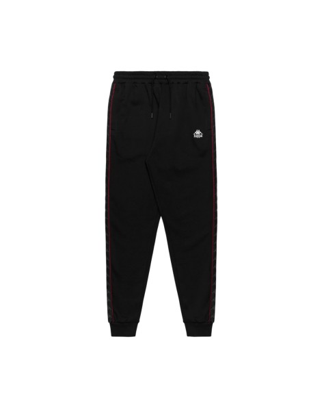 Pantalón chandal negro KAPPA negro BANDA ALANZ 4