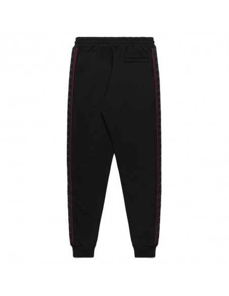 Pantalón chandal negro KAPPA negro BANDA ALANZ 4