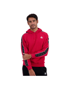 SUDADERA roja KAPPA roja BANDA MADISON  2 HOMBRE