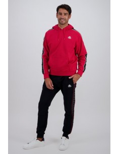 SUDADERA roja KAPPA roja BANDA MADISON  2 HOMBRE 2