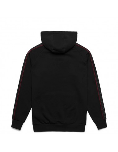 CHAQUETA CHANDAL negra KAPPA negra BANDA ZAMIN 4