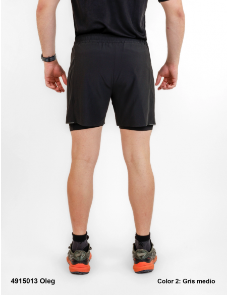 PANTALÓN CORTO RUNNING HOMBRE CON MALLA INTERIOR SPHERE OLEG