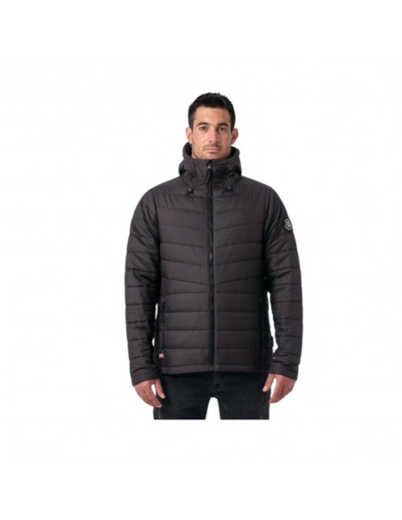 Chaqueta negra  impermeable TERNUA negra  HOMBRE  BALENA 133 JKT M