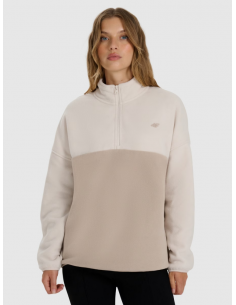 CANGURO POLAR MEDIA CREMALLERA 4F F421 MUJER