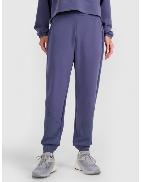 PANTALÓN LARGO CHANDAL MUJER TEJIDO ELÁSTICO F1180