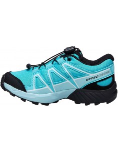 ZAPATILLAS SALOMON SPEEDCROSS WP J  BLUE CURAÇAO / BLACK/...
