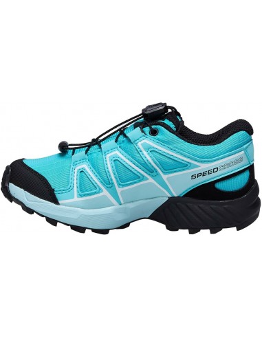 ZAPATILLAS SALOMON SPEEDCROSS WP J  BLUE CURAÇAO / BLACK/ ICED AQUA