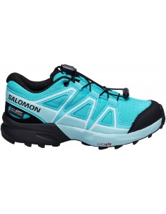 ZAPATILLAS SALOMON SPEEDCROSS WP J  BLUE CURAÇAO / BLACK/... 2