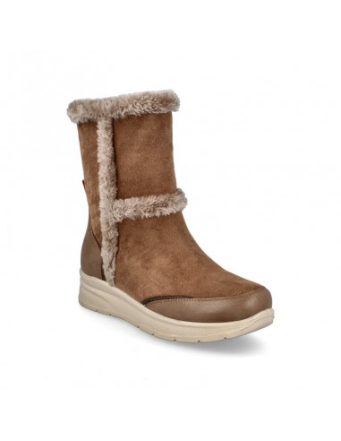 BOTAS ALTAS PELO AMARPIES TAUPE ATL29355