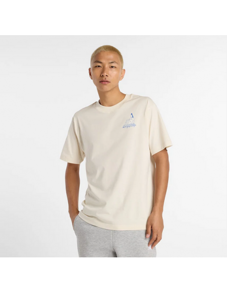 Camisetas NEW BALANCE COL TB SS MT53940 LINE Rosa