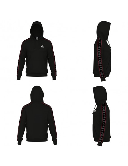 SUDADERA CERRADA CON CAPUCHA HOMBRE KAPPA BANDA MADISON 2