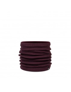 BRAGA CUELLO granate BUFF granate KNITTED & FLEECE NECK...