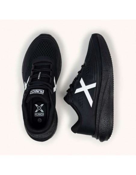 ZAPATILLAS MUNICH HOMBRE SPRING NEGRO BLANCO