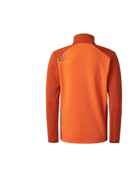 CAMISETA naranja TERNUA naranja PUNJAK 1/2 ZIP M 1208304-1355