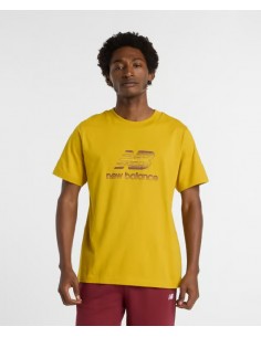 Camiseta NEW BALANCE SE SPEK LOGO TEE MT53502 BQG Amarillo