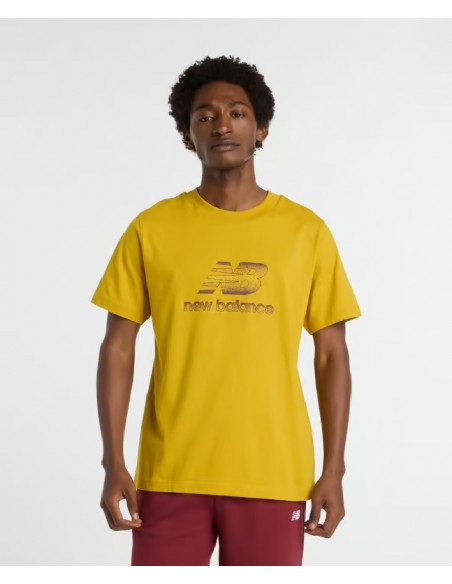 Camiseta NEW BALANCE SE SPEK LOGO TEE MT53502 BQG Amarillo