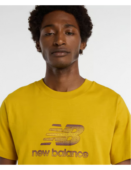 Camiseta NEW BALANCE SE SPEK LOGO TEE MT53502 BQG Amarillo