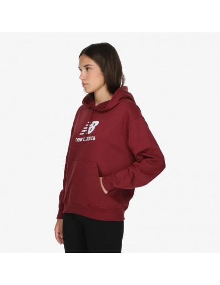 Sudadera NEW BALANCE SE FT LOGO HD WT41504 MHB Granate