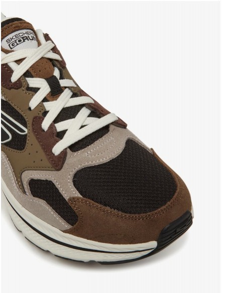 Calzado Running-SKECHERS GO RUN CONSISTENT 2.0 - RETRO-220872-BRBK-HOMBRE-MARRON