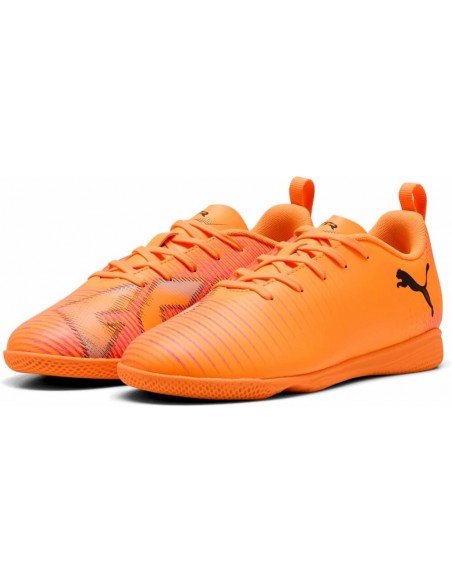 Bota futbol sala Puma-FUTURE 8 PLAY IT 108606-03  -NARANJA-ROJO
