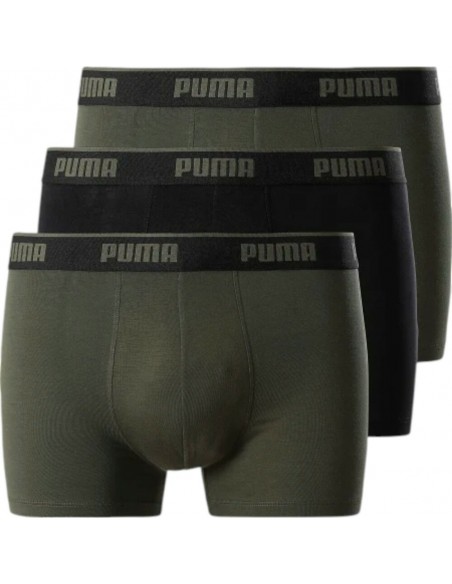 Boxer verde-negro Puma verde-negro hombre 701234187-003 pack3