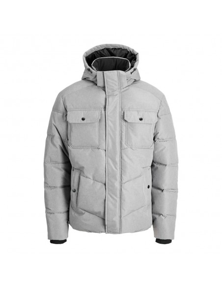 Chaqueta JACK & JONES JJMORGAN PUFFER JACKET 12279687 Gris Gris