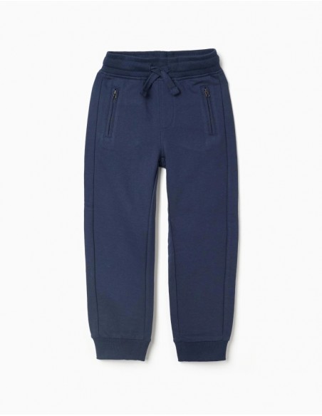 PANTALON ALGODON NIÑO ZIPPY SLIM
