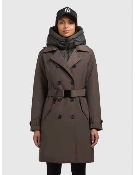 PARKA LARGA MUJER GORA