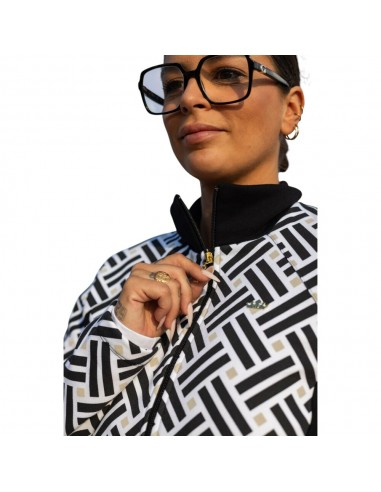Chaqueta geometrica negra SLX negra mujer...