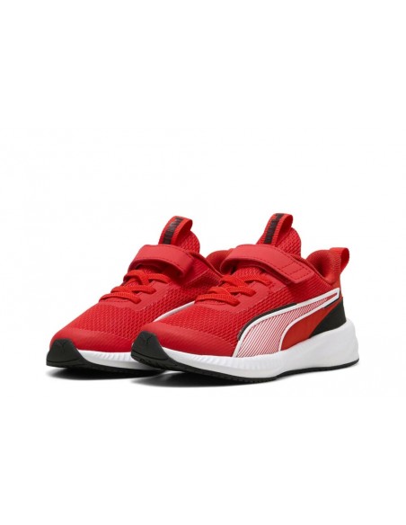 Calzado multideporte Puma-Flyer 3 AC+ PS-401527-04-ROJO-NEGRO UNISEX JUNIOR