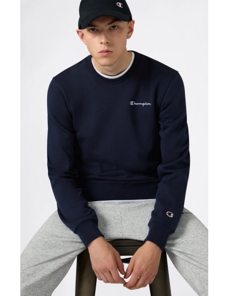 Sudadera Champion Crewneck Sweatshirt-221792-BS501-AMARILLO FLUOR-HOMBRE