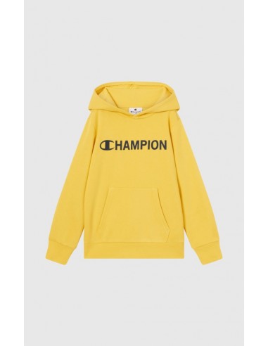 Sudadera Amarilla Champion Hooded Sweatshirt-307253-YS153-AZUL-BLANCO-NIÑO