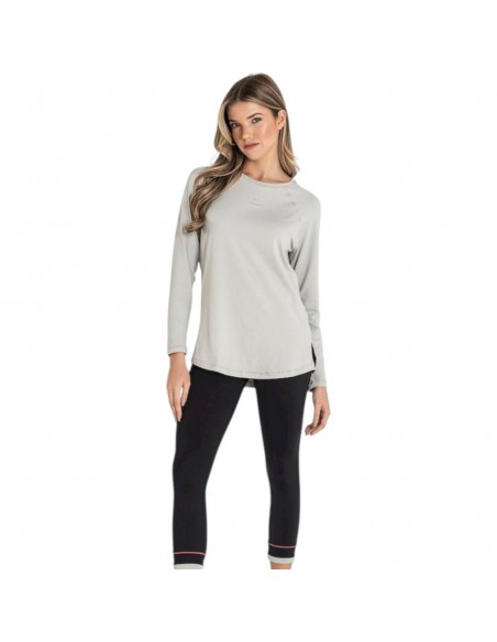 Camiseta M/L gris Ditchil gris mujer