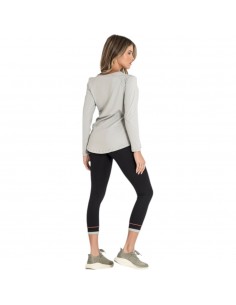 Camiseta M/L gris Ditchil gris mujer 2