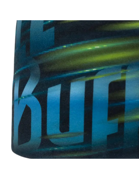 Gorro  azul letras Buff azul letras