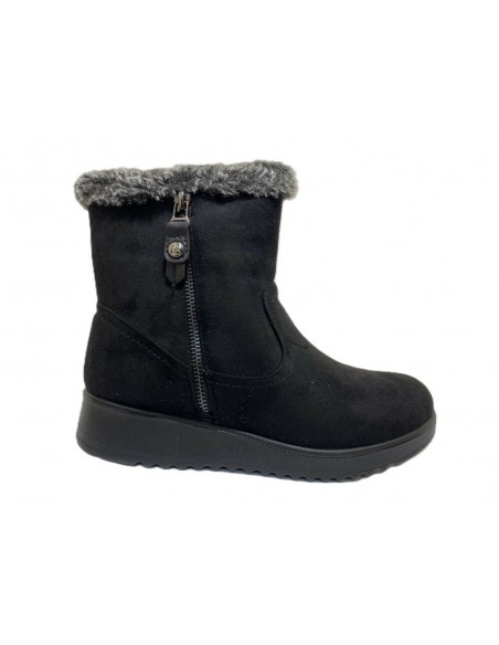 BOTAS ALTAS PELO AMARPIES NEGRO AJH27166