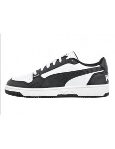 PUMA REB-L JR NEGRO BLANCO  398993-01